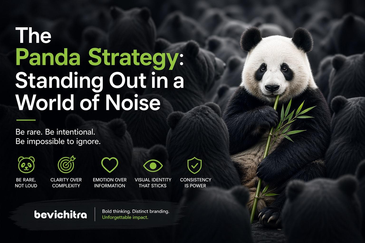 The Panda Strategy: Standing Out in a World of Noise